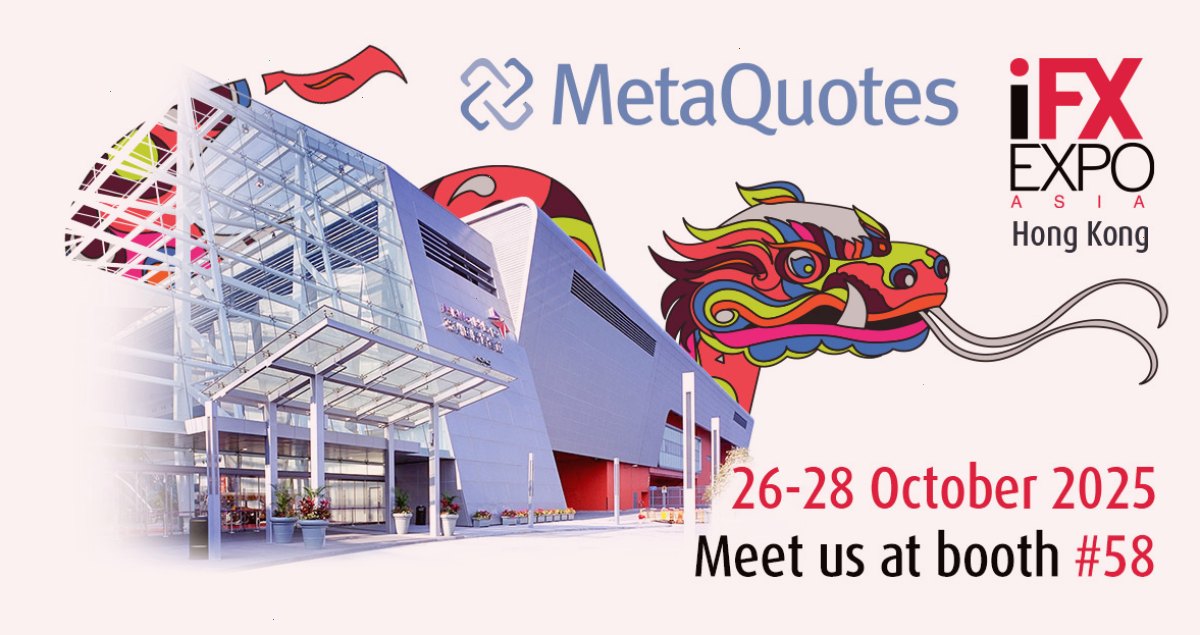MetaQuotes —— 香港 iFX Expo Asia 2025 黄金赞助商